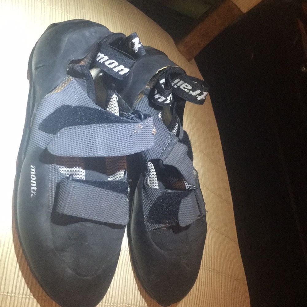 Rock climbing shoes